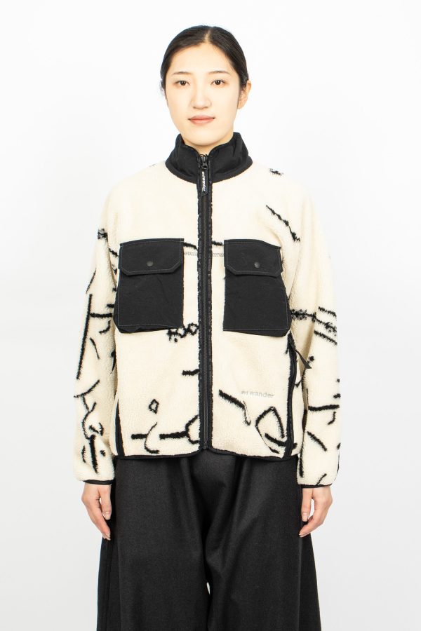 Daijiro OHARA Map Key Boa Jacket Off-White Online Sale