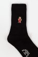 RS-198 Team Bear Socks Black on Sale