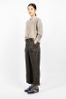 Wide Leg Trouser Charcoal Grey Online Sale