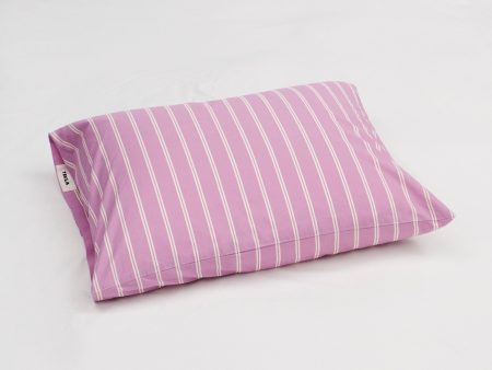 Percale Pillowcase Mallow Pink Stripes Sale