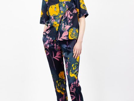 Floral Pants Navy Online