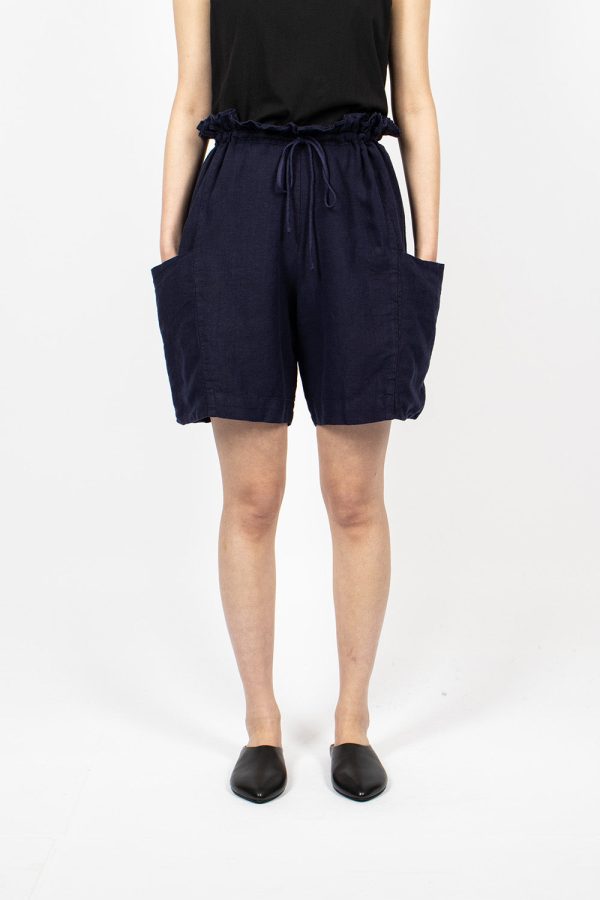 Parachute Shorts Indigo For Discount