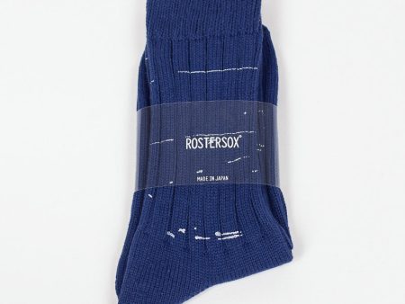 RS-202 Paint Socks Blue White Online now