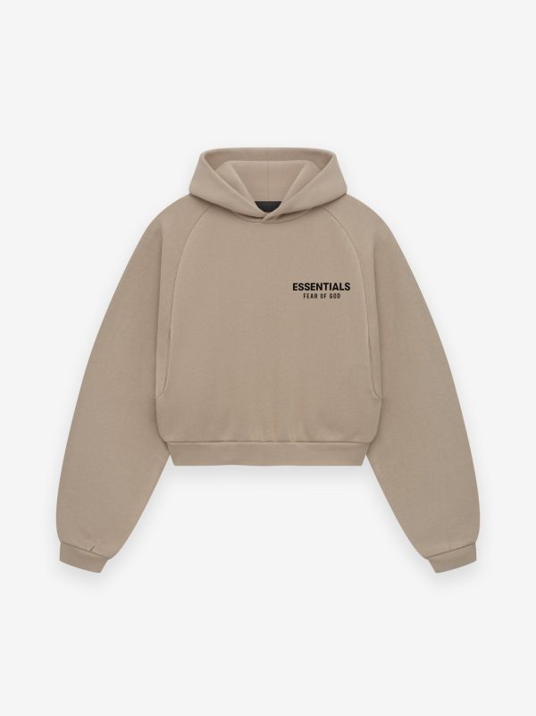 Women s Fleece Cropped Hoodie Online Hot Sale