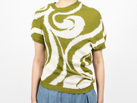 Knit T-Shirt Green Online