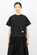 Cordura Typewriter S S Pullover Black Hot on Sale