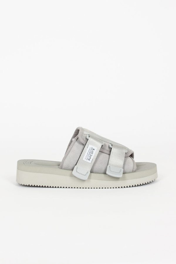 KAW-VS Suede Sandal Grey Discount