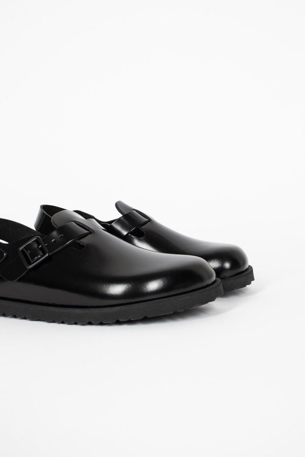 Tokio Leather Sandal Black Discount