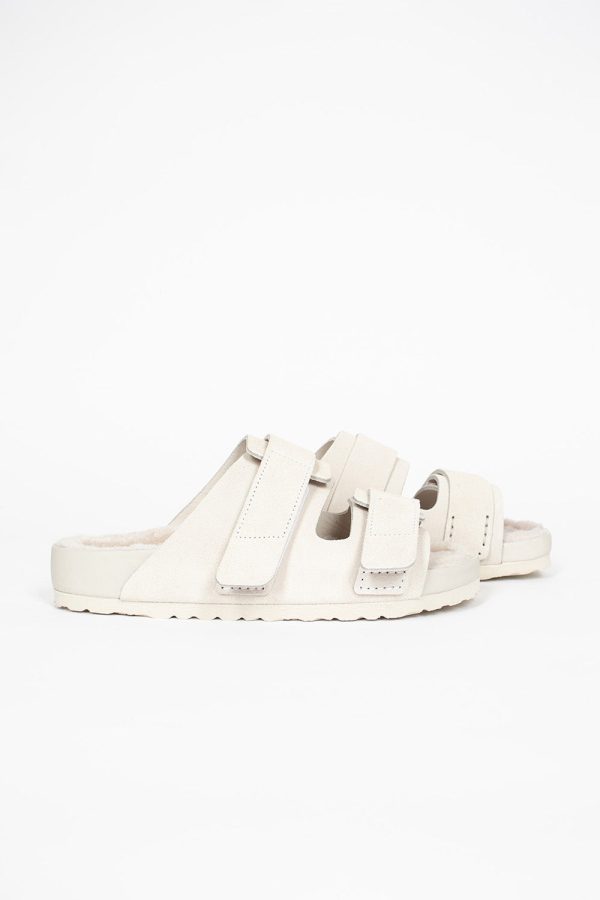 Uji VL Cazador Shearling Sandal Powder Fashion