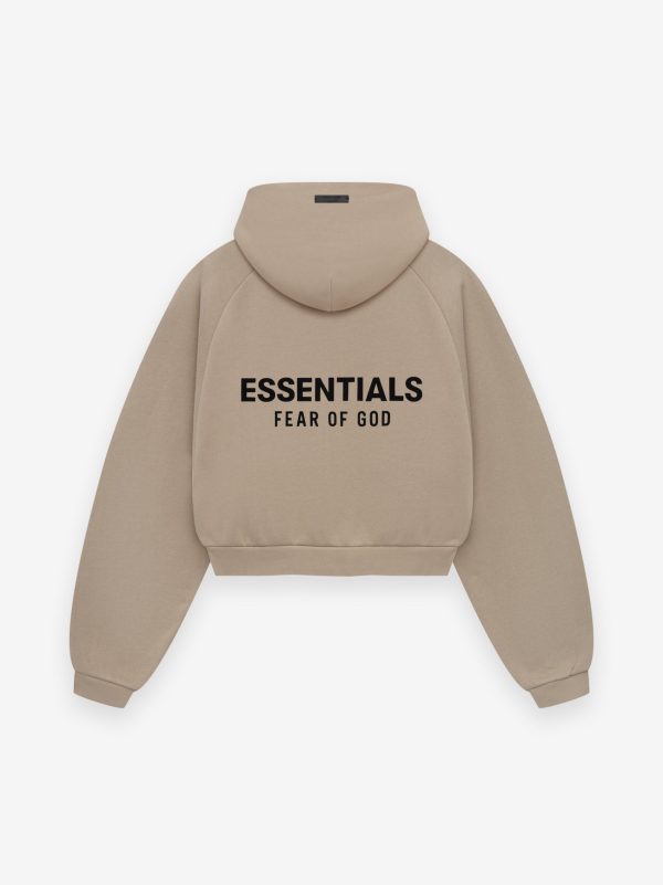 Women s Fleece Cropped Hoodie Online Hot Sale