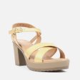 Women Block Mid Heel Sandal on Sale