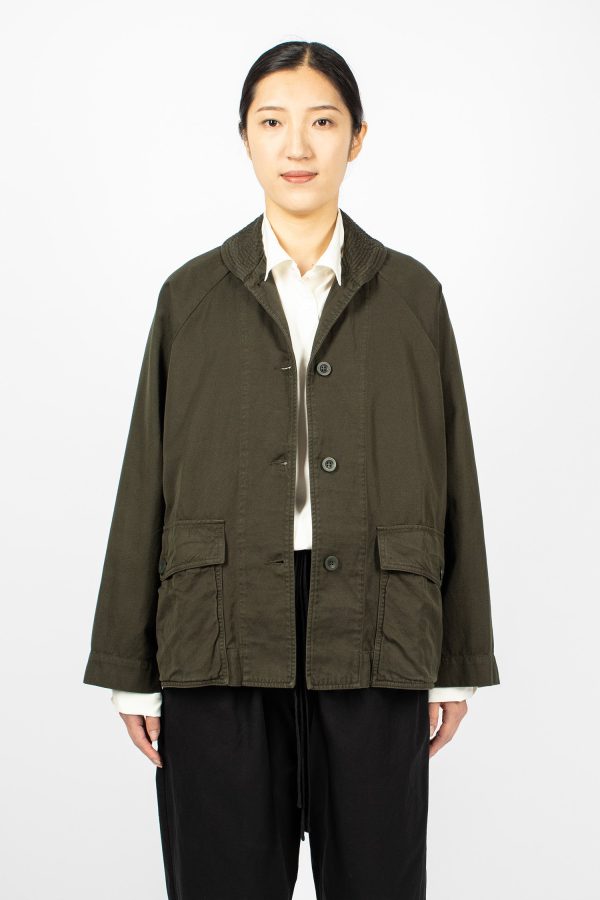 Mathilde Jacket Dark Khaki For Sale