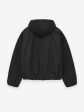 Womens Textured Nylon Hooded Bomber Supply