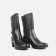 Women Calf Mid Heel Boot Online Sale