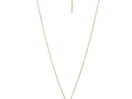 18Kt Gold Plated Enamel Pendant With Chain For Men Online