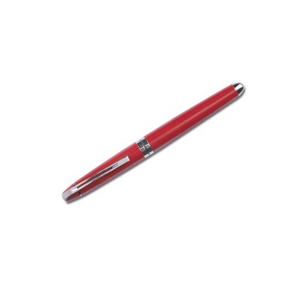 Carlton London Red Gun Metal Pen - Elegant Fusion of Style and Precision Hot on Sale