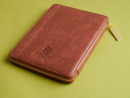 Carlton London Brown Royal Dairy Elegance - Compact Elegance for Daily Inspiration Fashion