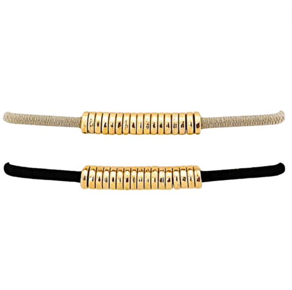 Disc Bracelet Hair Tie 2 Pack Cheap