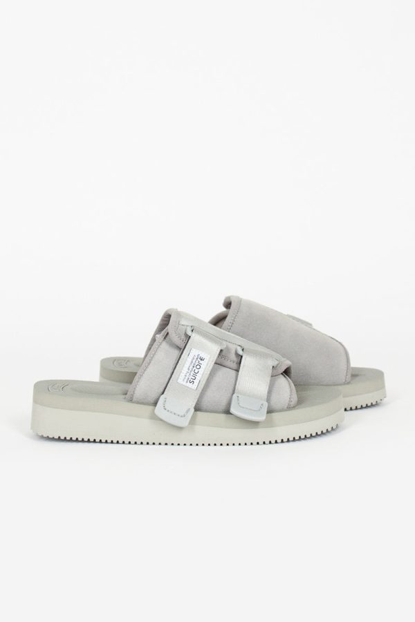 KAW-VS Suede Sandal Grey Discount