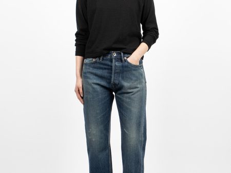 WP05 L Selvedge Narrow Jean Medium Wash Hot on Sale