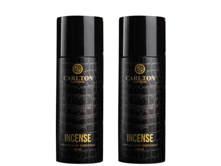 Men Incense Deo Set Of 2 - 150Ml Each Supply