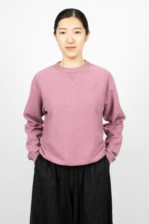 Hina Crew Neck Sweatshirt Dusky Orchid Hot on Sale