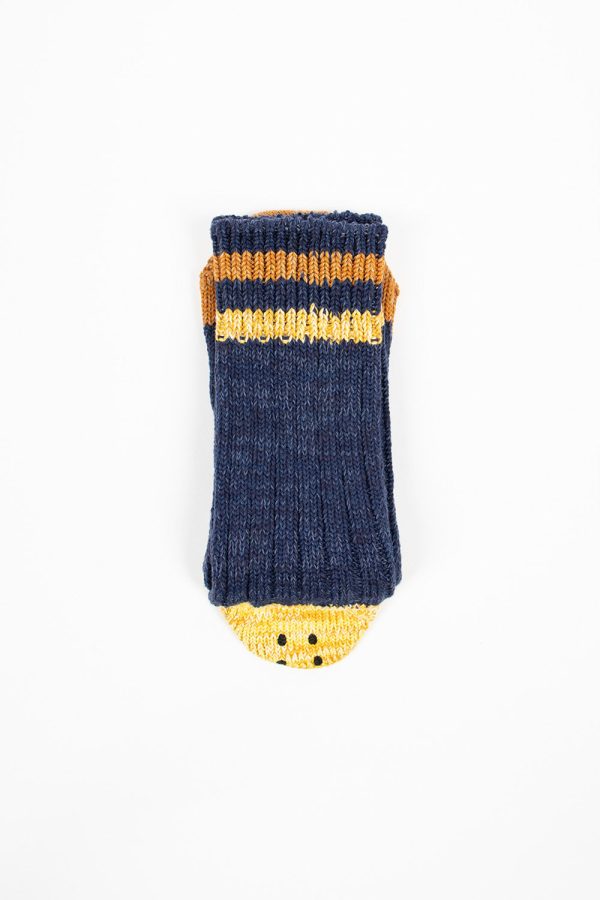 Ivy Smiley Sock Navy Online Hot Sale