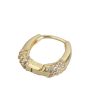 Gold Plated With Cz Petite Hoop Earring For Women Hot on Sale