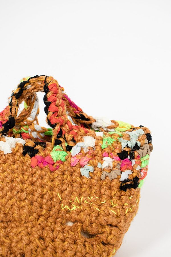 Crochet Bag Camel Cheap