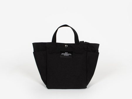 Small Side Pocket Tote Black For Cheap