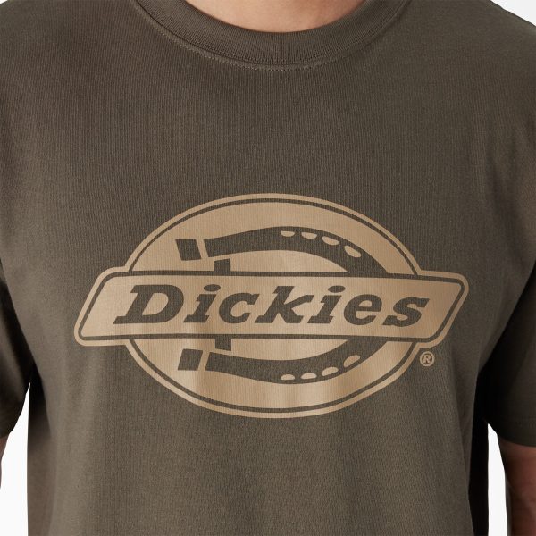 Dickies Men s Short Sleeve Heavyweight Logo T-Shirt on Sale