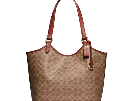 Coach Day Tote Bag In Signature Canvas on Sale