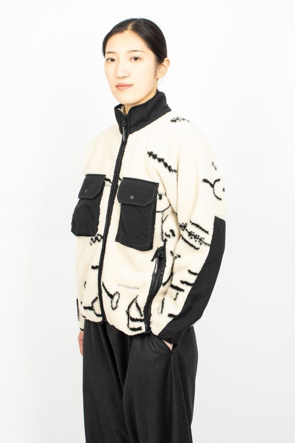 Daijiro OHARA Map Key Boa Jacket Off-White Online Sale