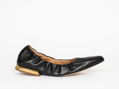 Leather Flat Black on Sale