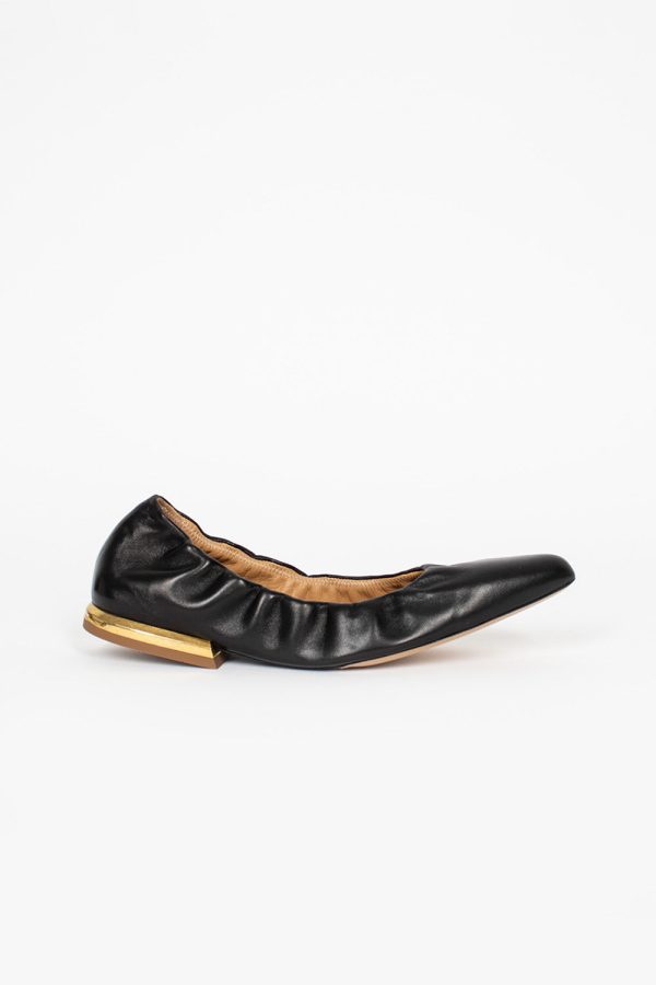 Leather Flat Black on Sale