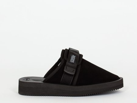 ZAVO-VS Mules Black For Discount