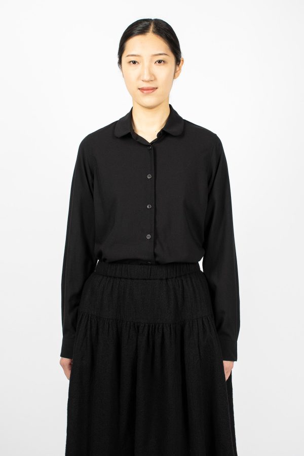 Chloe Shirt Wool Black For Sale