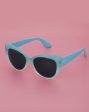 Kids Girls Uv Protected Cateye Sunglass on Sale