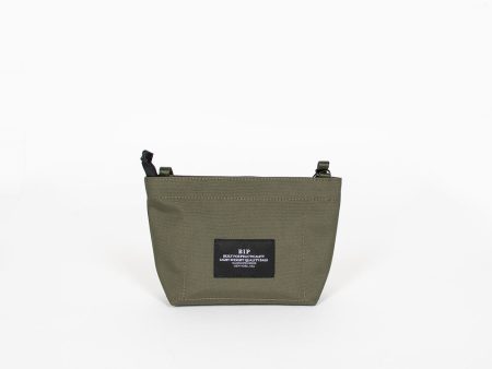 Mini Zipper Pouch Olive Supply