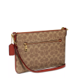 Coach Signature Coated Canvas Polly Crossbody - Tan Rust For Discount