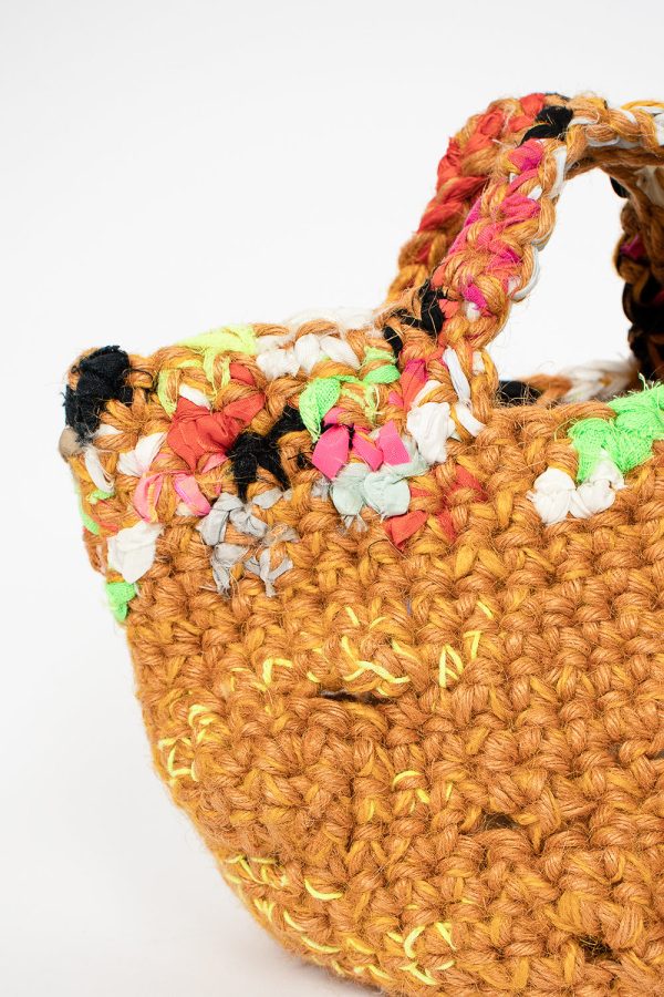 Crochet Bag Camel Cheap