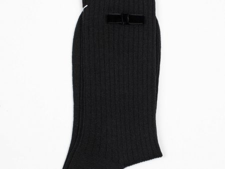 ANP-118 Ribbon Sock Black Online