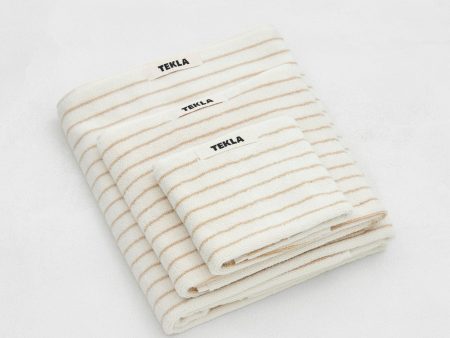 Terry Guest Towel Sienna Stripe For Sale