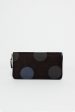 SA0111RD Classic Compartment Purse Black Dot For Discount