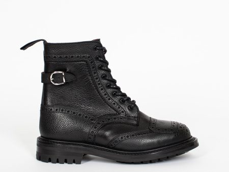 Maria Brogue Boots Black Online now