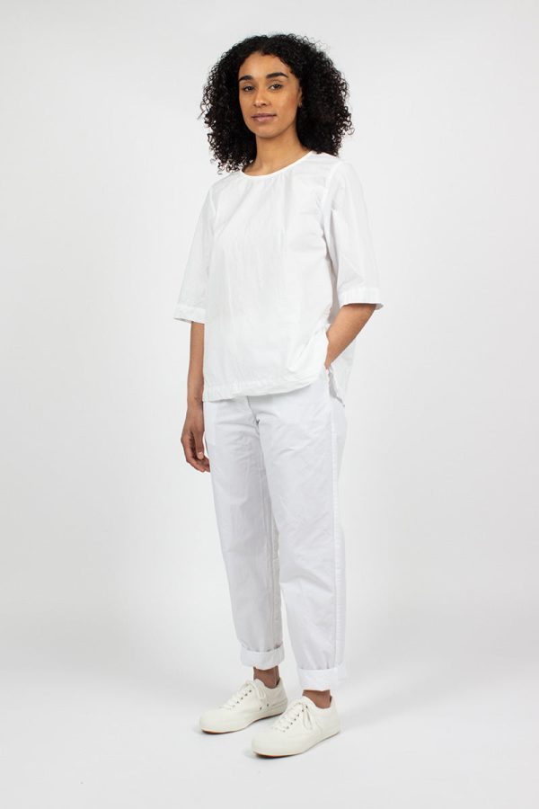 AH Pant Poplin White on Sale