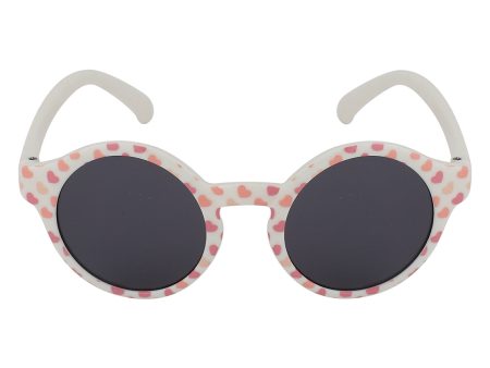 Carlton London Black Lens & Pink Round Sunglasses For Girl Discount