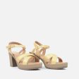 Women Block Mid Heel Sandal on Sale