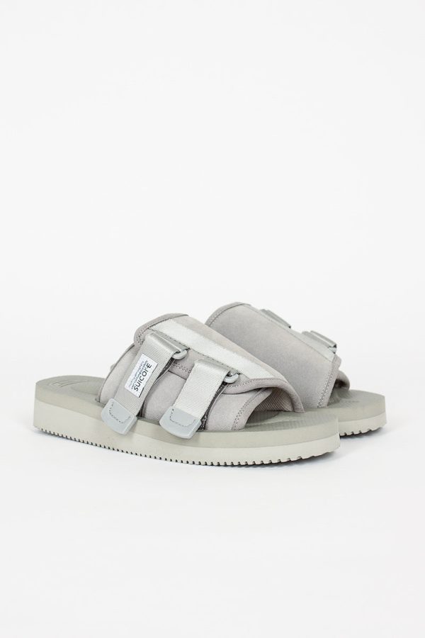 KAW-VS Suede Sandal Grey Discount