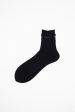 ANP-125 Ribbon Socks Black Fashion